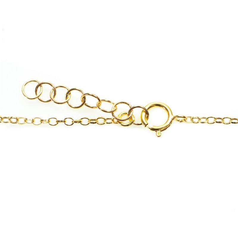 Pulsera árbol de la vida bañada en Oro