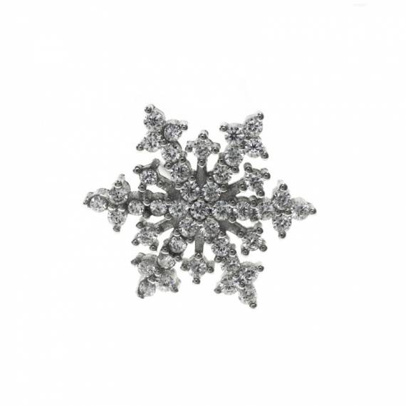 Pendientes copo de nieve Glam 2