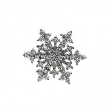 Pendientes copo de nieve Glam