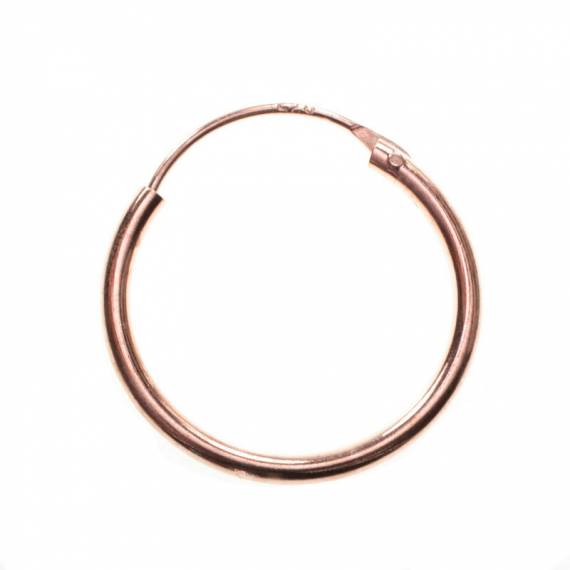 Pendientes aro bañado en Oro 2