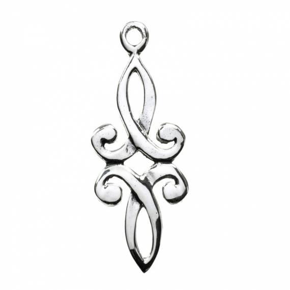 Colgante simétrico Plata de Ley