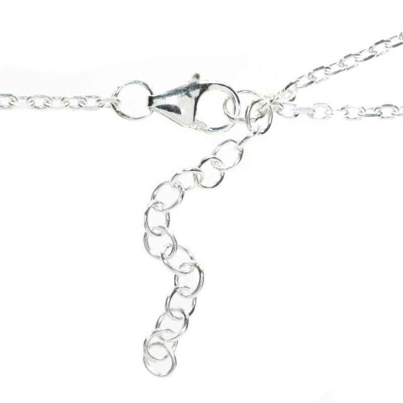 Pulsera minimalista asimétrica Plata de Ley