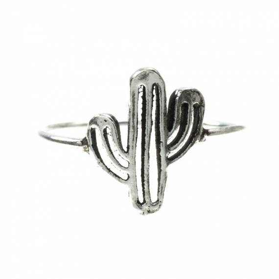 Anillo cactus Plata de Ley