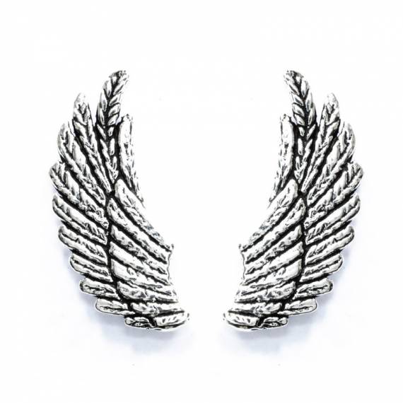 Pendientes alas Plata de Ley