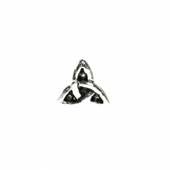 Piercing para nariz triqueta Plata de Ley 925
