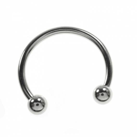 Aro abierto doble bola acero quirúrgico