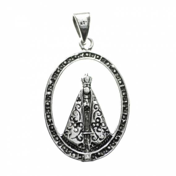 Medalla Virgen de la Cabeza Plata de Ley