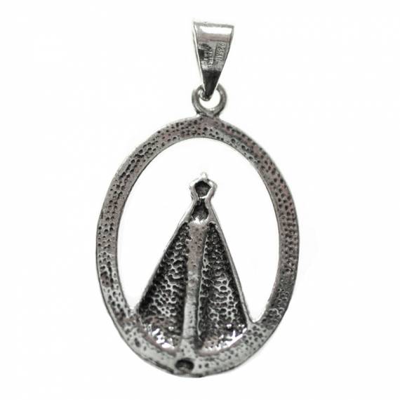 Medalla Virgen de la Cabeza Plata de Ley 2