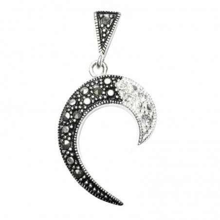 Pendientes con marquesita y circonita Plata de Ley