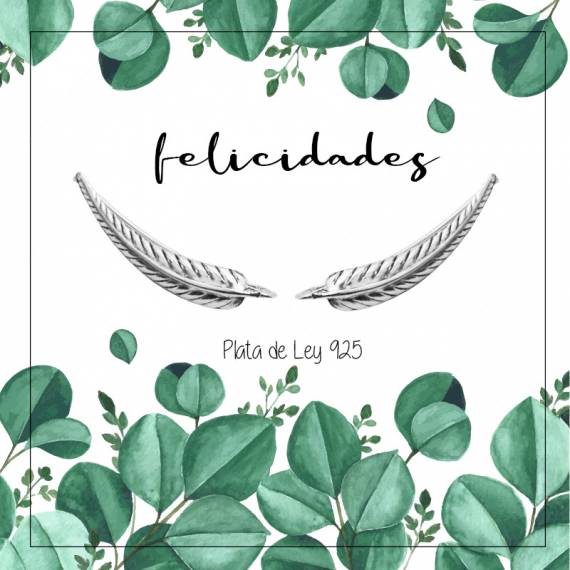 Pendientes trepadores Leaves