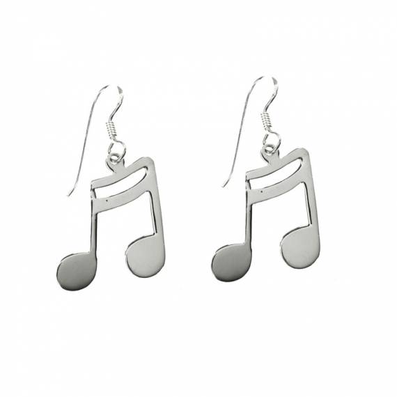 Pendientes nota musical