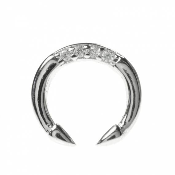 Pendientes luna invertida 2