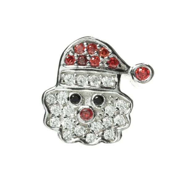 Pendientes Papá Noel Plata de Ley 2