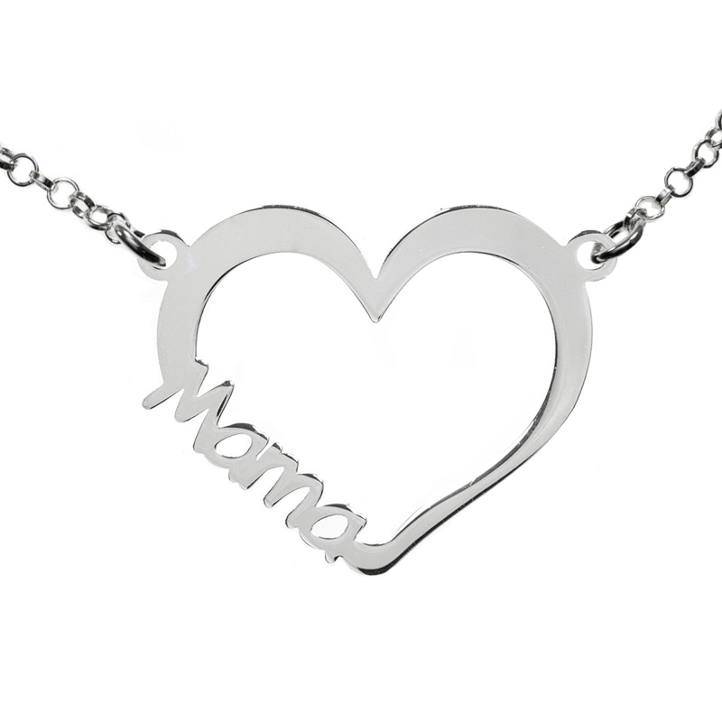 Colgante corazón Mamá