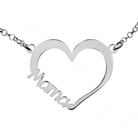 Colgante corazón Mamá