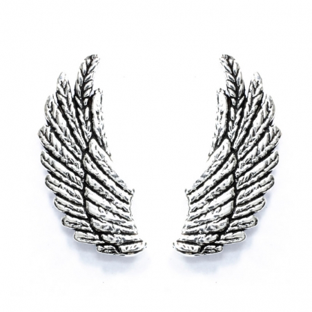 Pendientes alas de ángel Plata de Ley