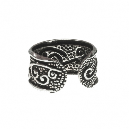 Pendientes ear cuff étnicos Plata de Ley