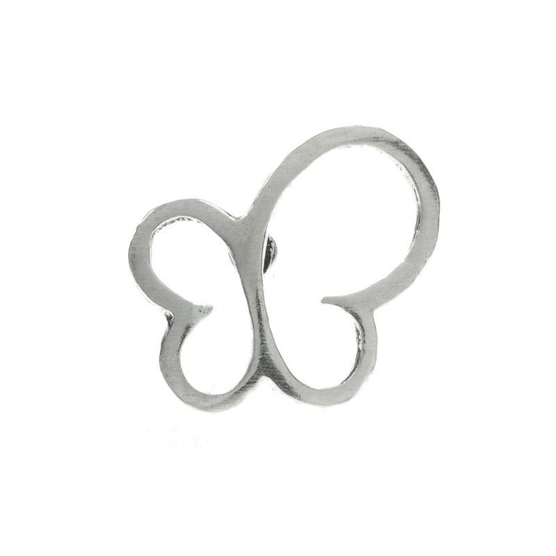 Pendientes mariposa Plata de Ley