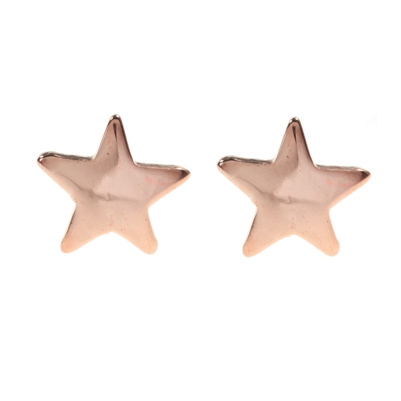 Pendientes mini estrella Rosé