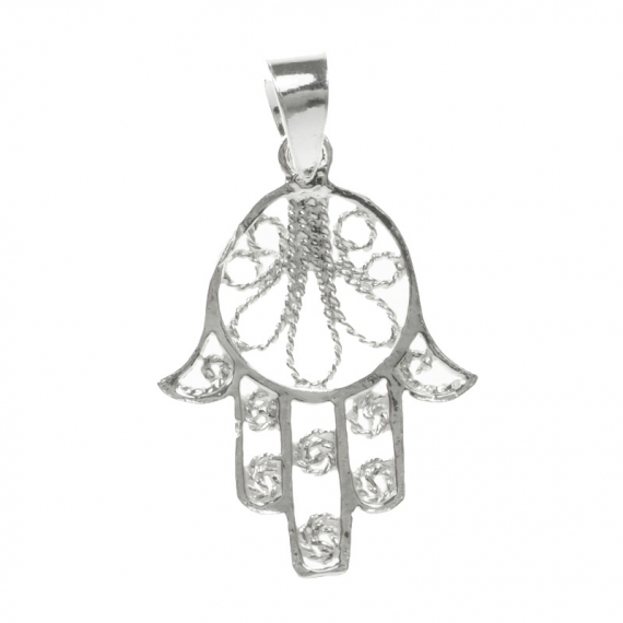 Conjunto mano de Fátima Plata de Ley 2