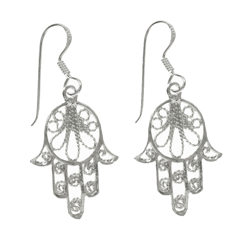 Conjunto mano de Fátima Plata de Ley