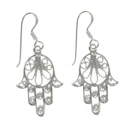 Conjunto mano de Fátima Plata de Ley