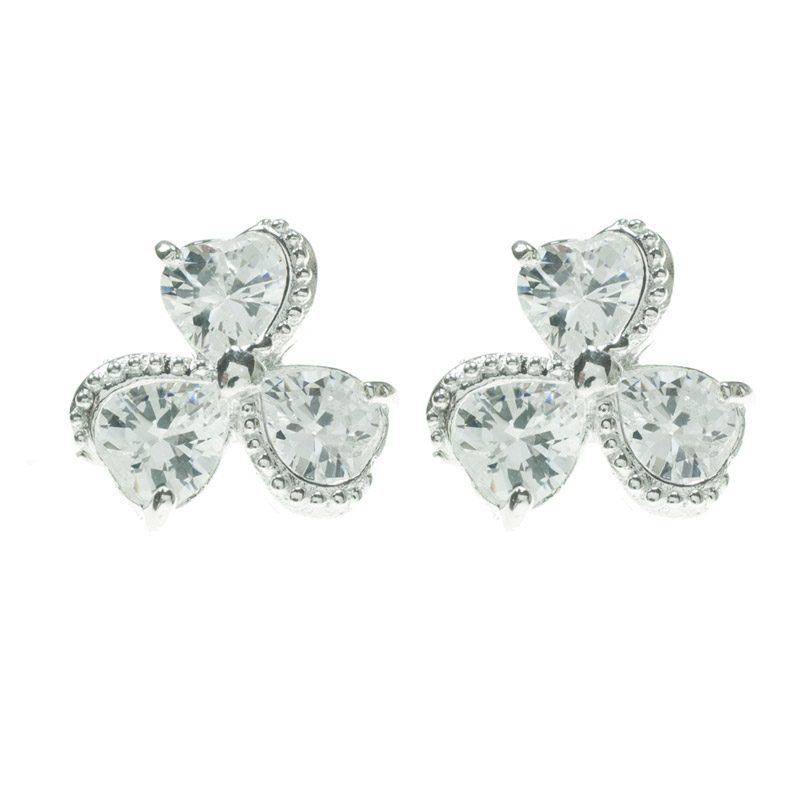 Conjunto Zirconia triple corazón