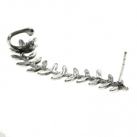 Pendiente Gran Trepador hojas Plata de Ley