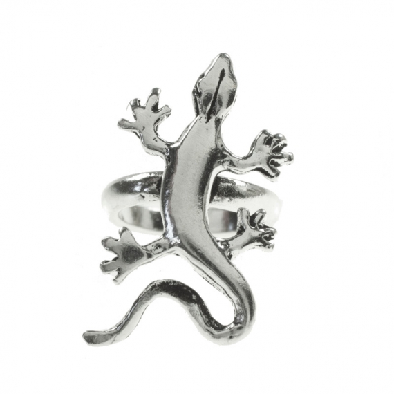 Ear cuff Salamandra Plata de Ley