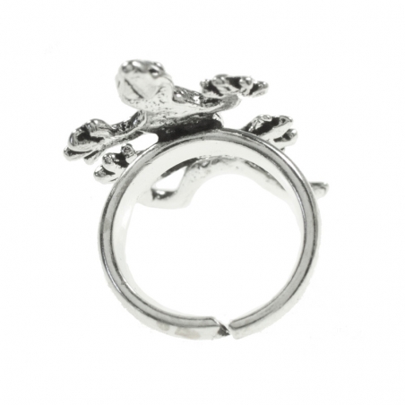 Ear cuff Salamandra Plata de Ley