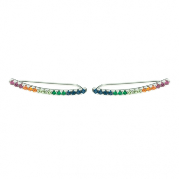 Pendientes climbers colorful
