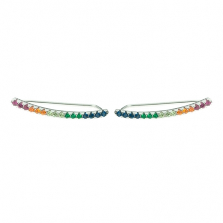 Pendientes climbers colorful
