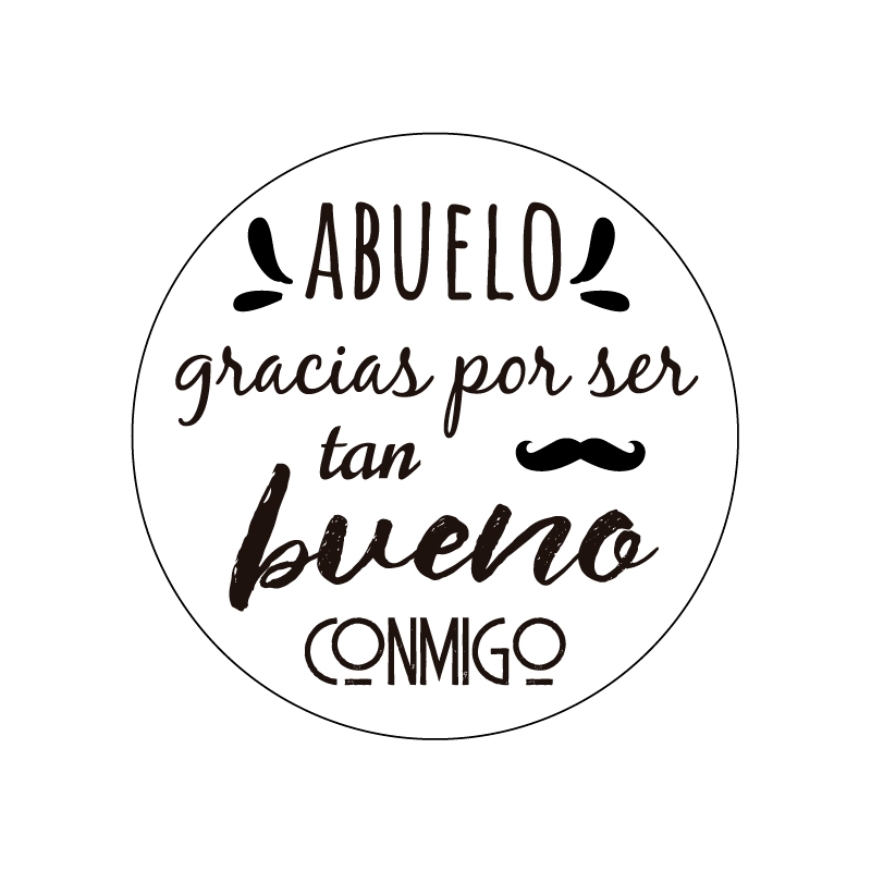 Llavero regalo para abuelo con mensaje