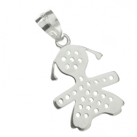 Collar niña con circonitas Plata de Ley