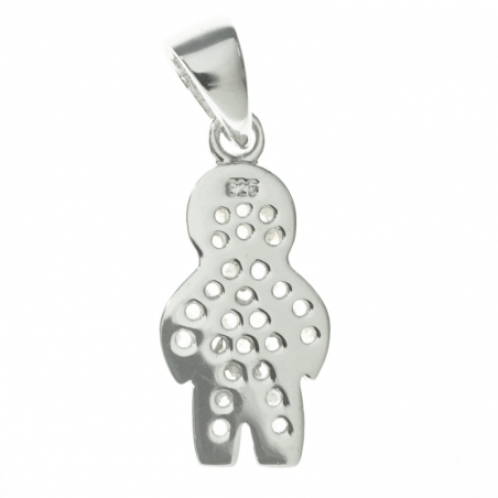 Collar niño con circonitas Plata de Ley