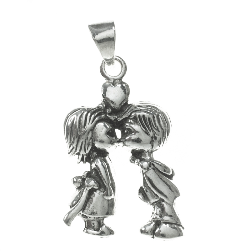 Collar niños Plata de Ley con tarjeta regalo