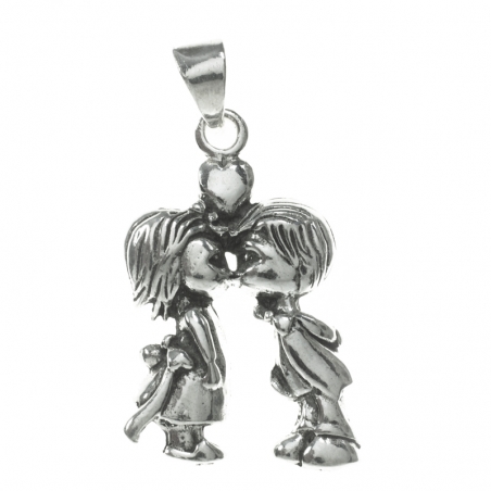 Collar niños Plata de Ley con tarjeta regalo