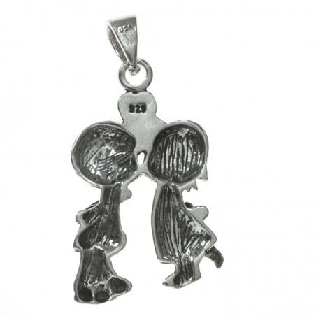 Collar niños Plata de Ley con tarjeta regalo