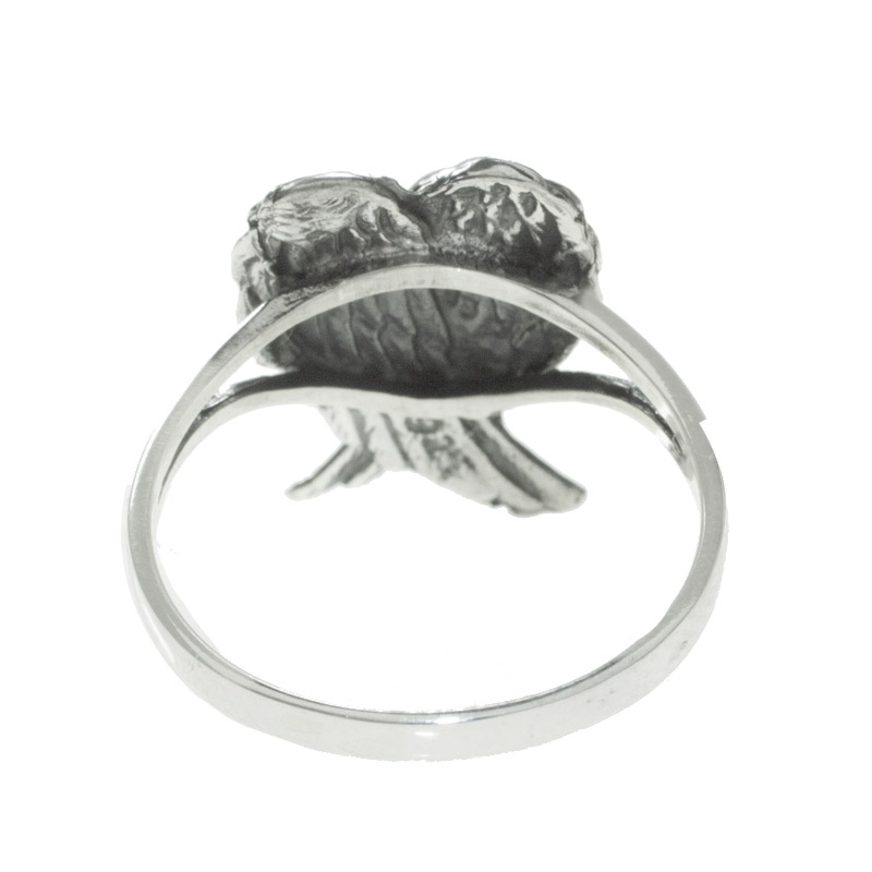 Anillo alas cruzadas Plata de Ley