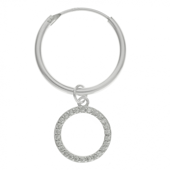 Aros con colgante Karma 2