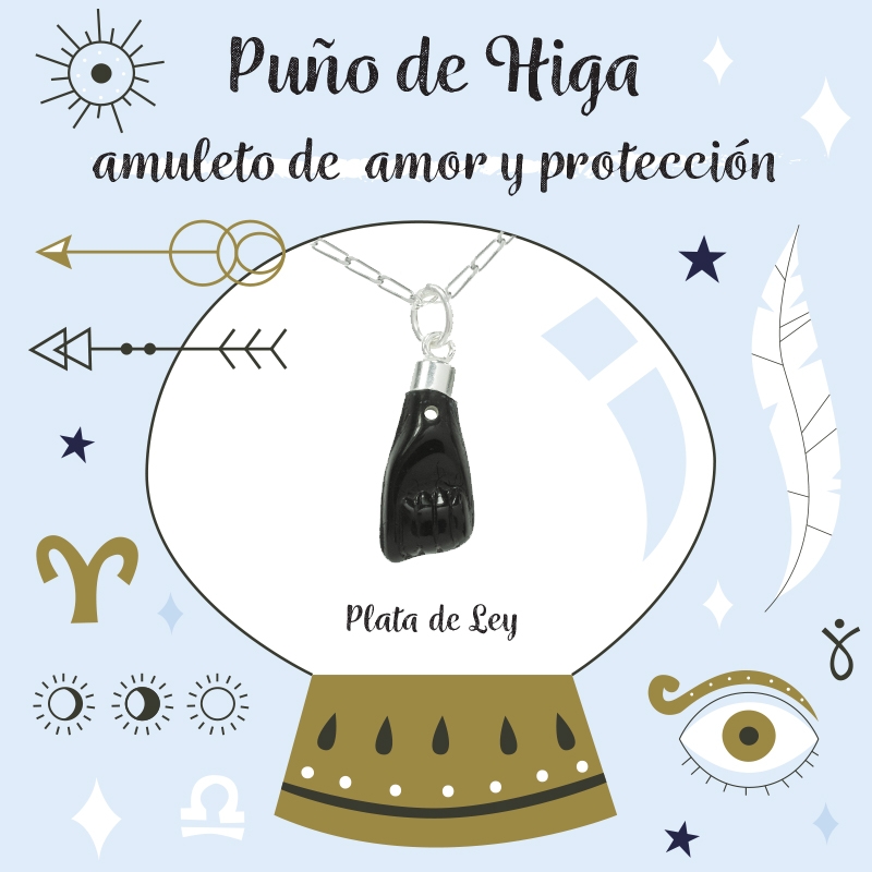 Amuleto puño de Higa