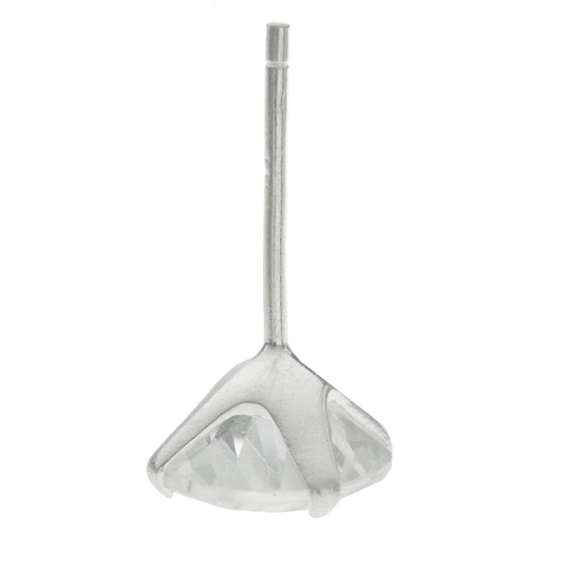 Pendientes redondos con circonita