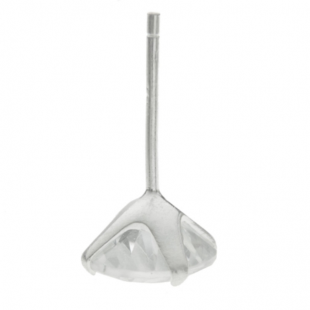 Pendientes redondos con circonita