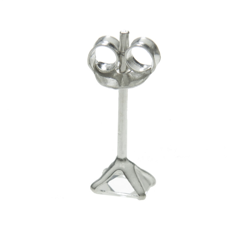 Pendientes cuadrado Zirconia