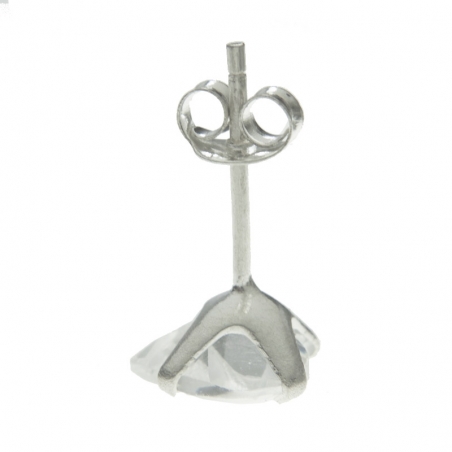 Pendientes corazón circonita