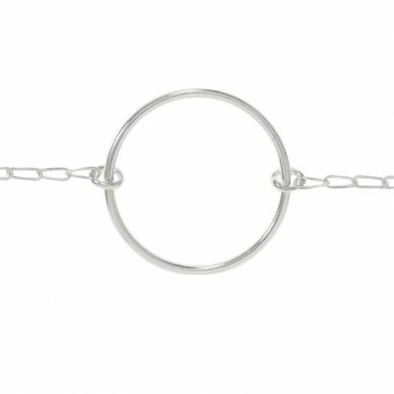 Collar Karma Plata de Ley