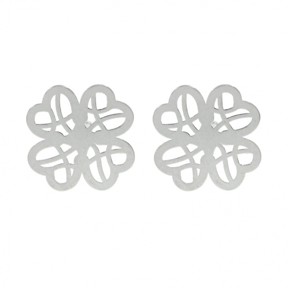 Pendientes trébol de la Suerte