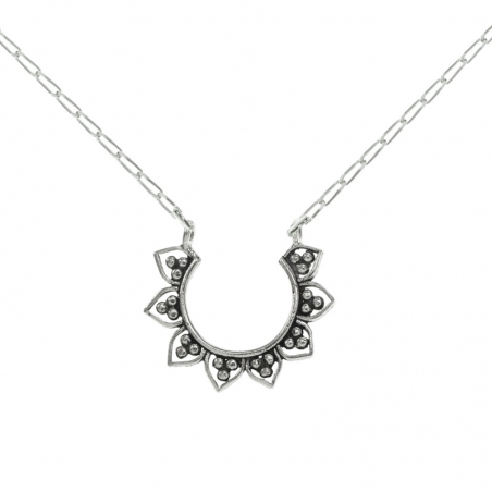 Gargantilla étnica Plata de Ley