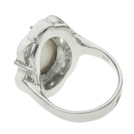 Anillo Camafeo Plata de Ley 2