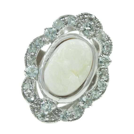 Anillo Camafeo Plata de Ley